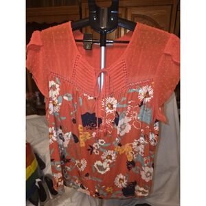Daniel Rainn Boho Shirt. Size XXL. 24 1/2" PTP.  Cottagecore, Lagonlook, Career